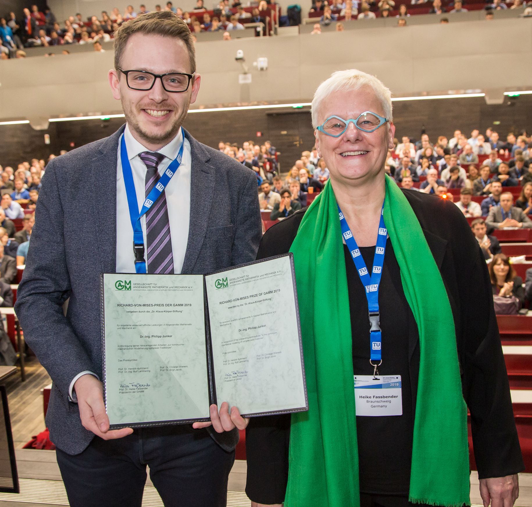 Richard-von-Mises-Preis 2019 Richard-von-Mises-Preis 2019